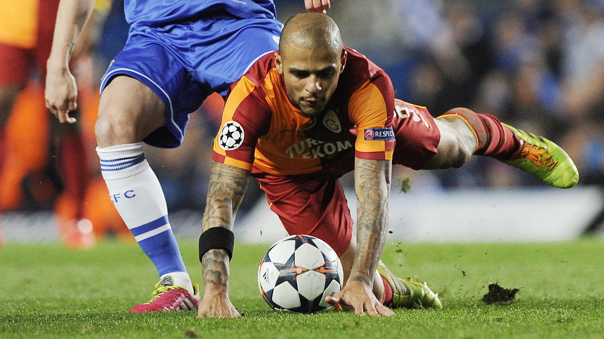 Fernando Torres (L) i Felipe Melo (P)