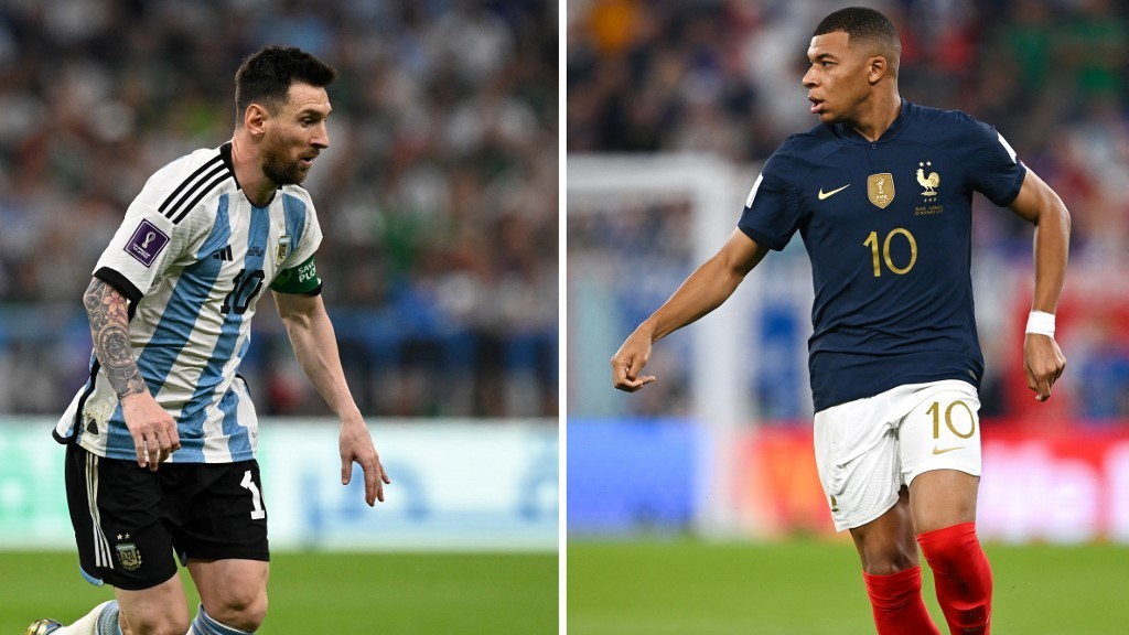 Lionel Messi i Kylian Mbappe