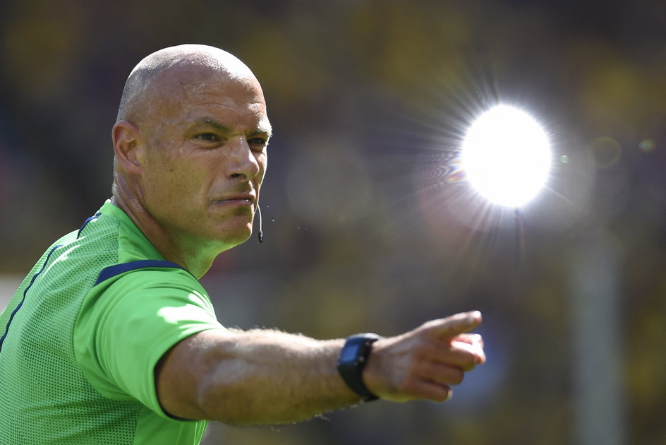 Howard Webb, sędzia meczu Polski z Austrią na Euro 2008