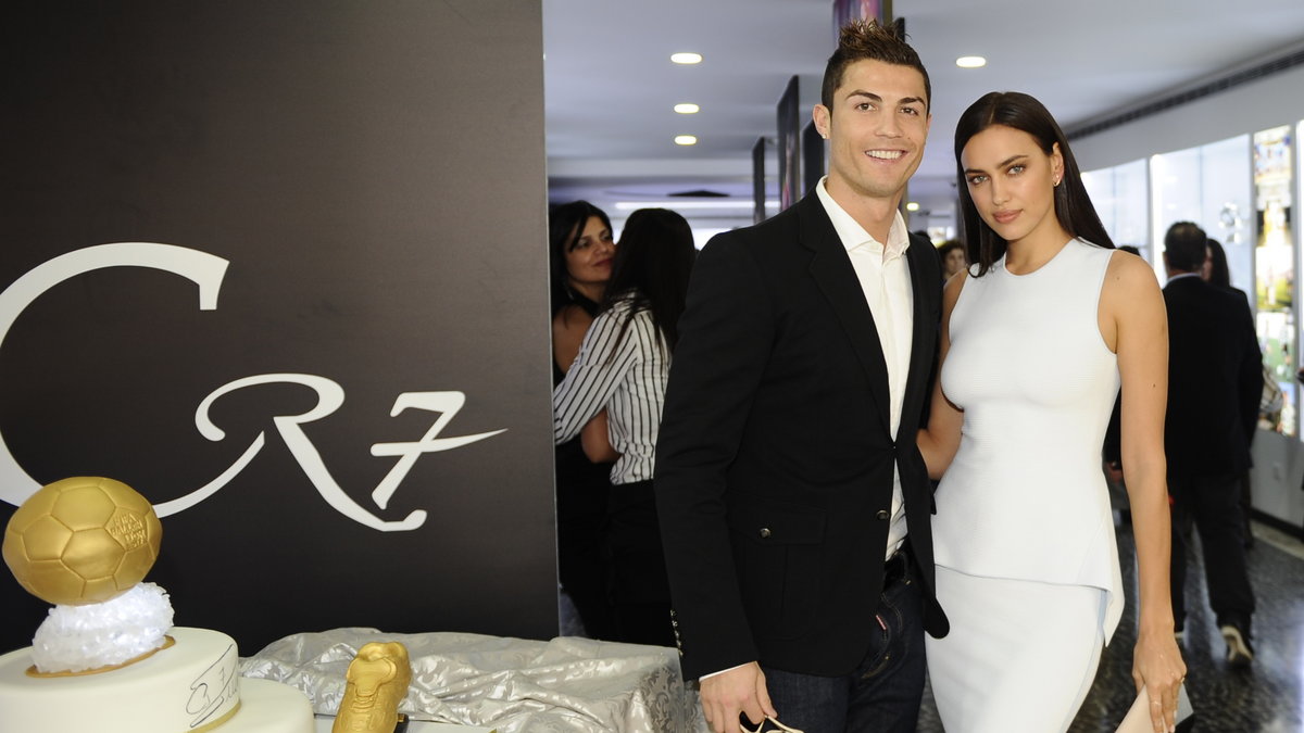 Cristiano Ronaldo i Irina Szejk
