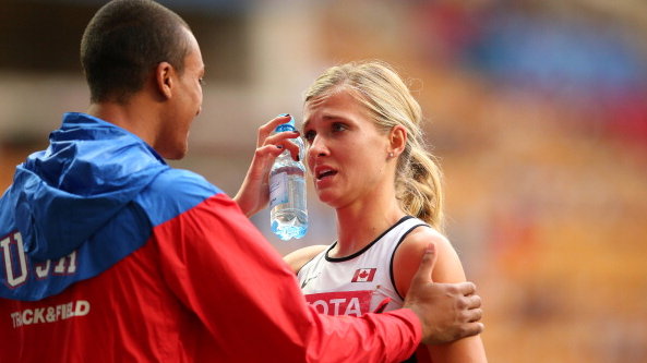 Brianne Theisen-Eaton i Ashton Easton