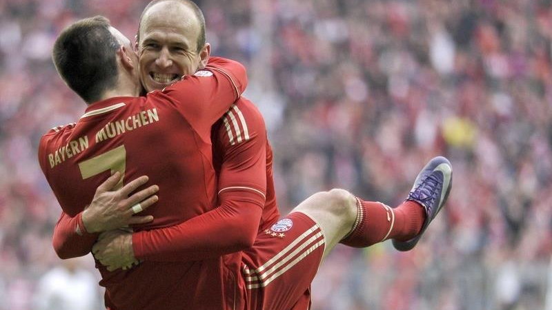 Franck Ribery i Arjen Robben 