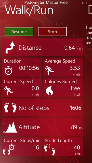 PEDOMETER MASTER FREE