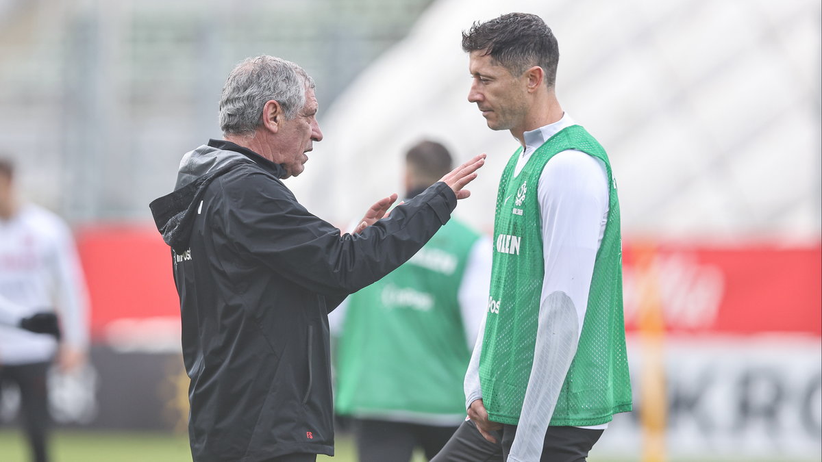 Fernando Santos i Robert Lewandowski