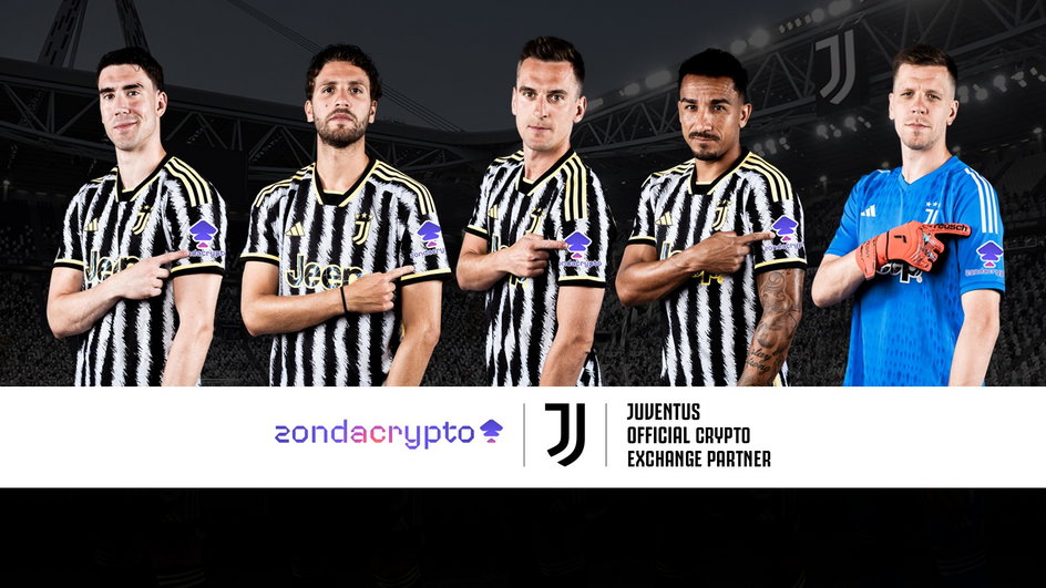 zondacrypto oficjalnym partnerem Juventusu