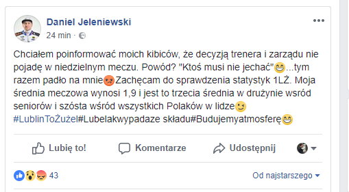 Wpis Daniela Jeleniewskiego