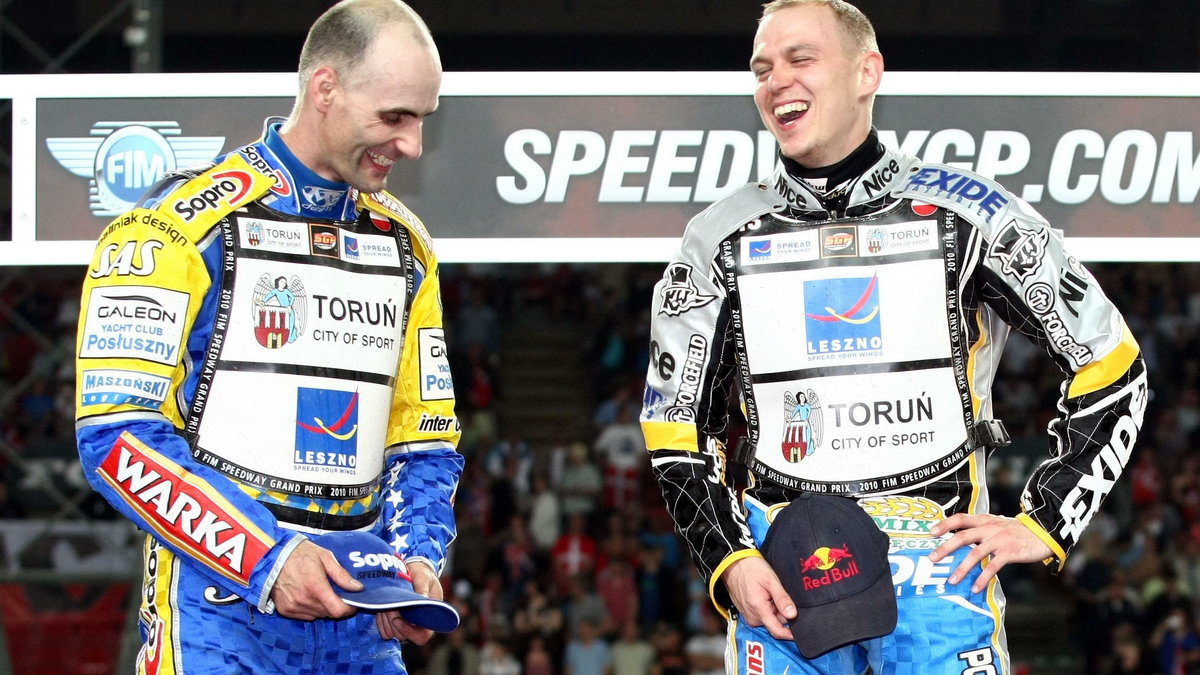 Tomasz Gollob i Jarosław Hampel