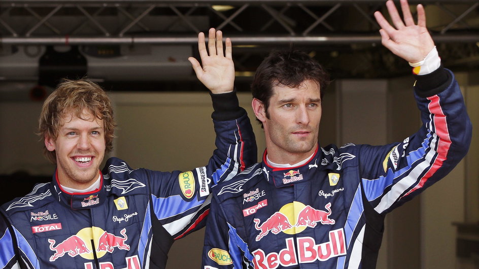 Sebastian Vettel i Mark Webber