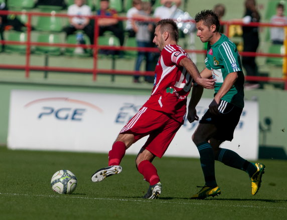 PIŁKA NOŻNA PGE GKS BEŁCHATÓW - TS PODBESKIDZIE BIELSKO-BIA