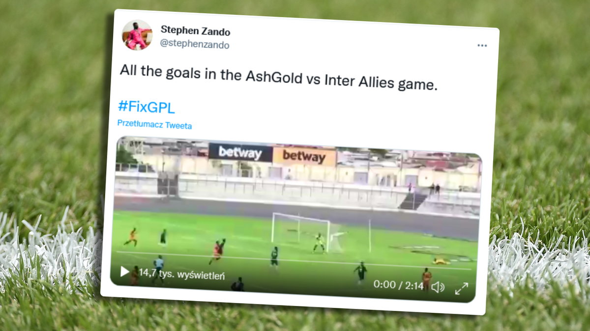 Mecz Inter Allies - Ashanti Gold