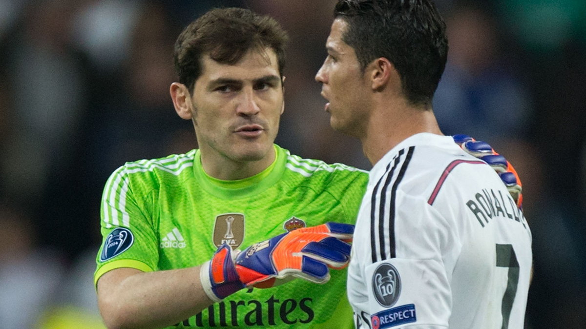 Iker Casillas i Cristiano Ronaldo