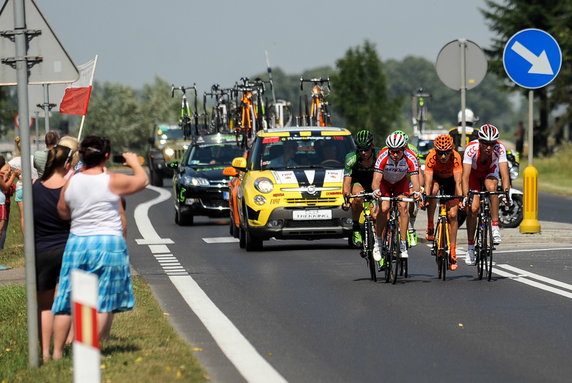 KOLARSTWO TOUR DE POLOGNE (kolarze na trasie)