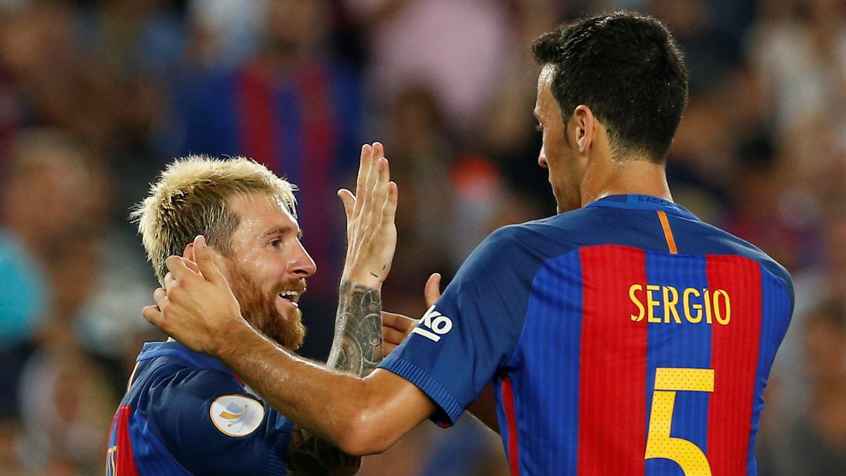 Lionel Messi i Sergio Busquets