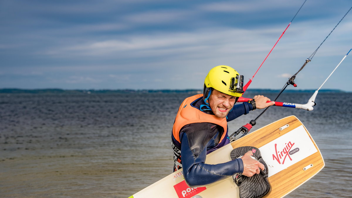 Victor Borsuk ustanowił rekord świata – kitesurfing