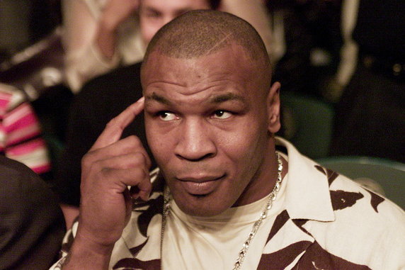 Mike Tyson w 2001 roku