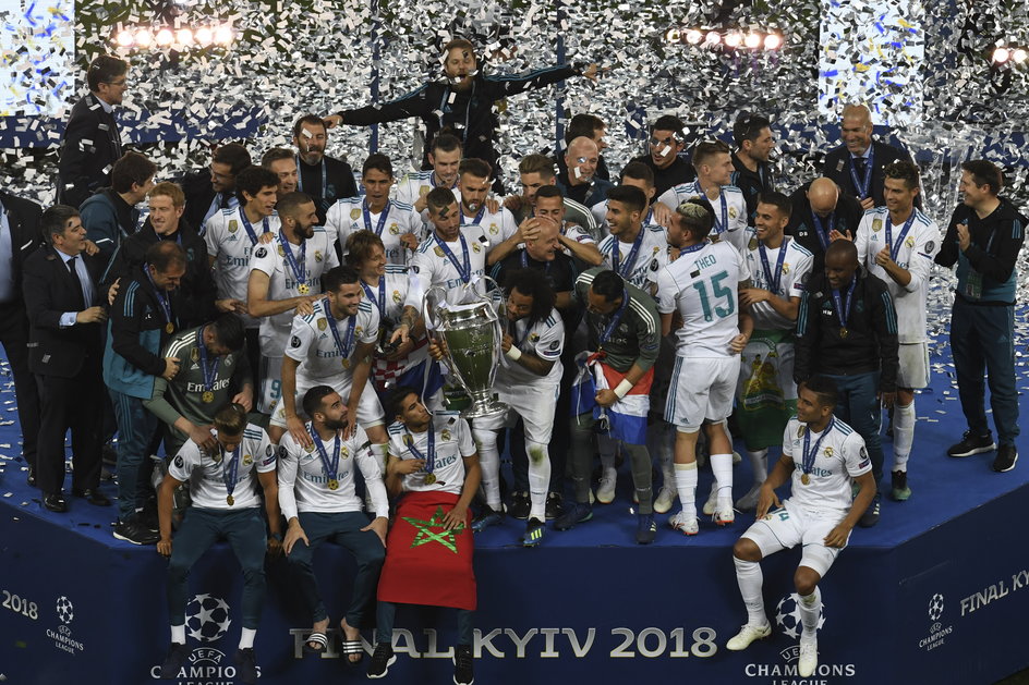 "Królewscy" po raz 13. sięgnęli po Puchar Europy, najcenniejsze trofeum klubowe w futbolu.