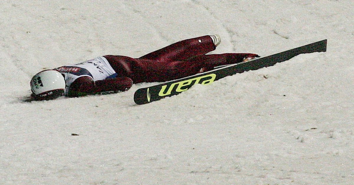 Po tym dramatycznym upadku na Wielkiej Krokwi zamarło całe Zakopane