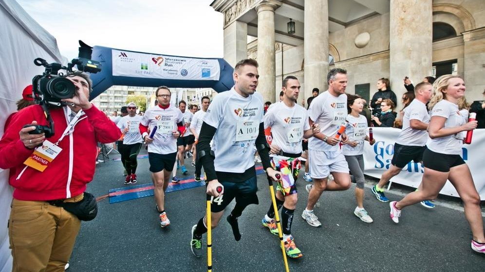 W ub. roku w Warszawie pobiegła ekipa piłkarzy po amputacjach