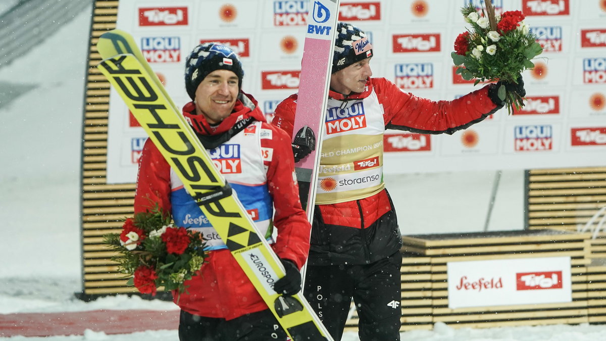 Kamil Stoch i Dawid Kubacki