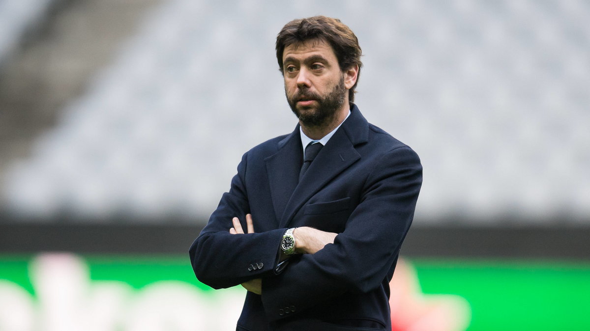 Prezes Juventusu Andrea Agnelli