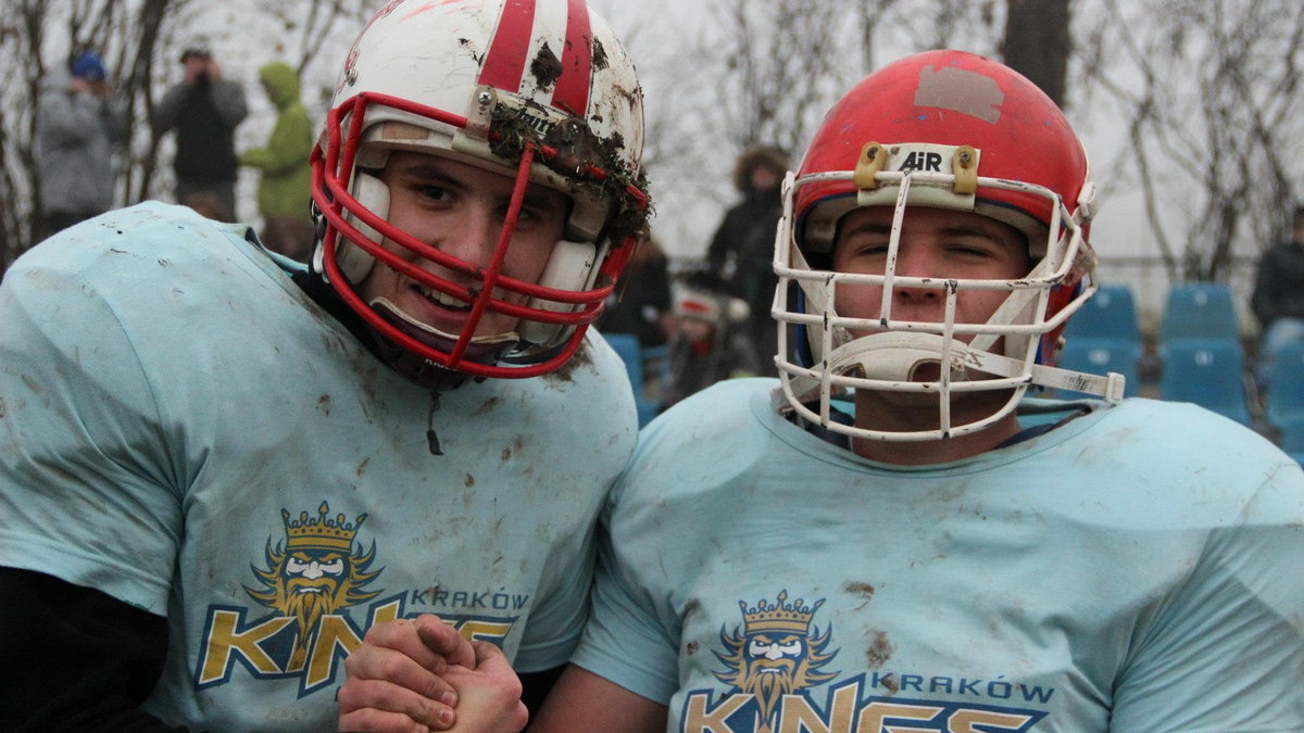 Brudne początki - Łukasz Korpak i Wojtek Klonowski, fot. Kraków Football Kings