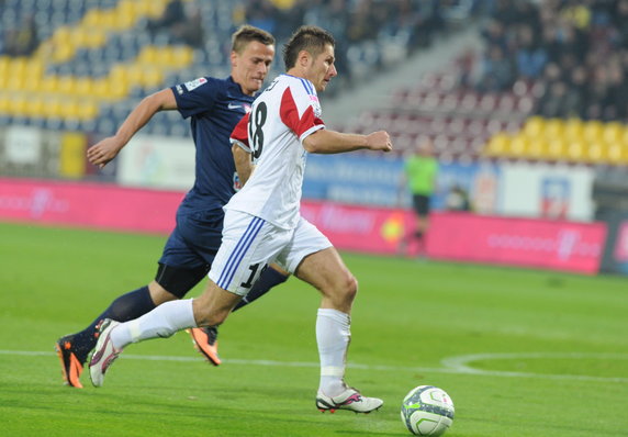 PIŁKARSKA EKSTRAKLASA POGOŃ KONTRA GÓRNIK ZABRZE