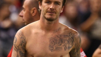 David Beckham, zawsze w dobrej formie