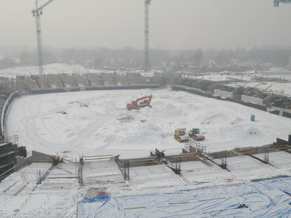 Budowa Stadionu we Wrocławiu na Euro 2012 (fot. Wrocław 2012)