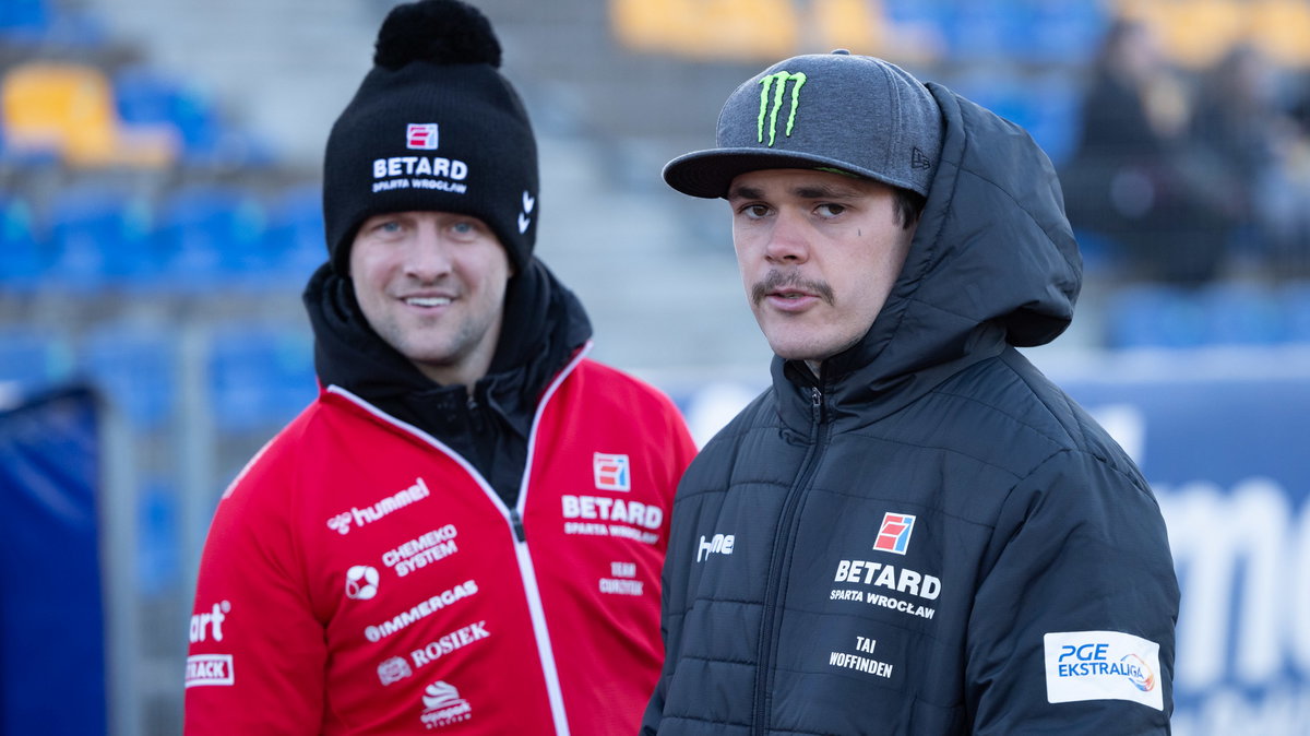 Artiom Łaguta i Brytyjczyk Tai Woffinden