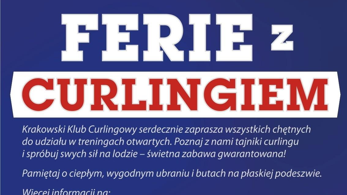 Krakowski Klub Curlingowy - Ferie z curlingiem