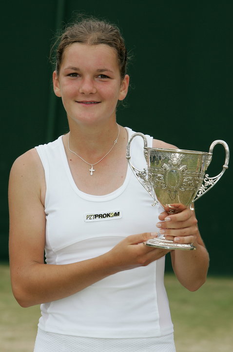 Agnieszka Radwańska w 2005 roku