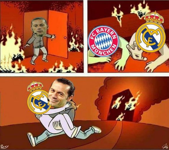 Bayern Monachium żegna się z Ligą Mistrzów. Real Madryt w finale - memy