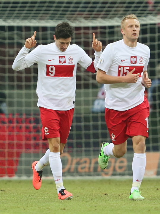 PIŁKARSKIE MŚ2014 ELIMINACJE POLSKA KONTRA SAN MARINO