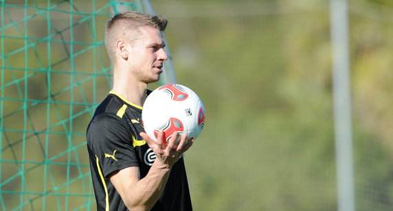 Trening Borussii Dortmund w Hiszpanii