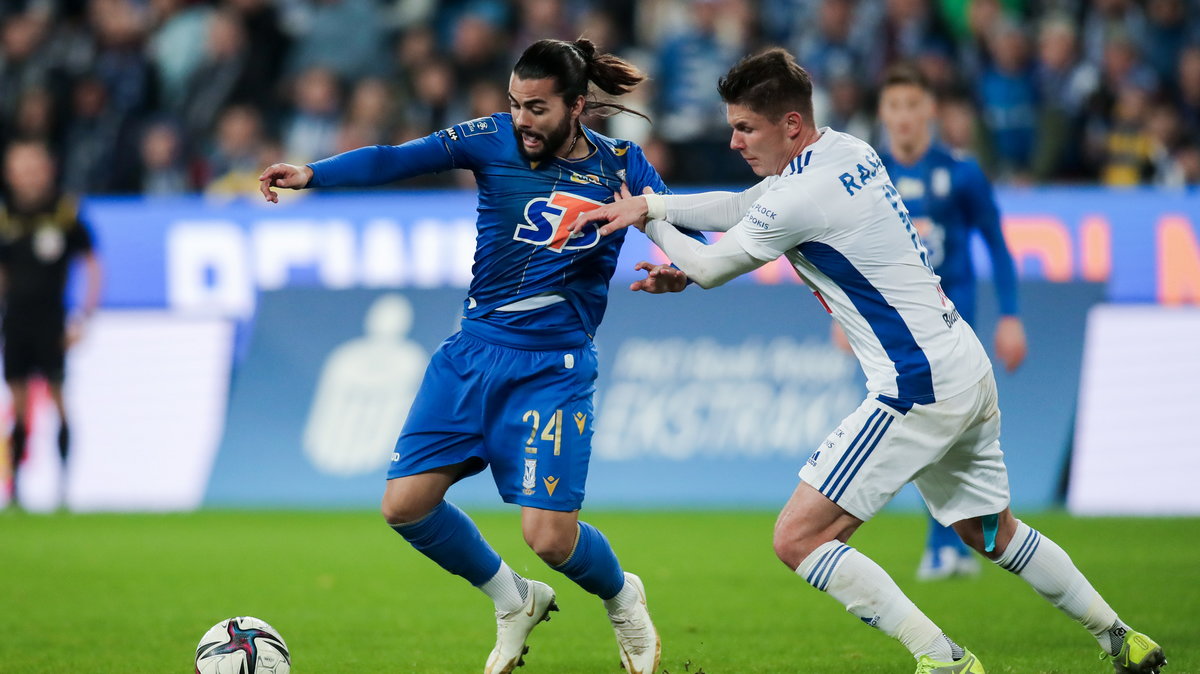 22.10.2021 LECH POZNAN - WISLA PLOCK PKO BANK POLSKI EKSTRAKLASA PILKA NOZNA