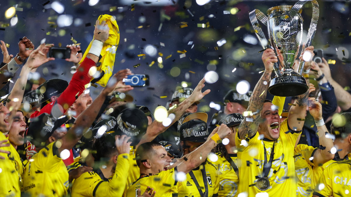 Columbus Crew po wygranej w finale MLS