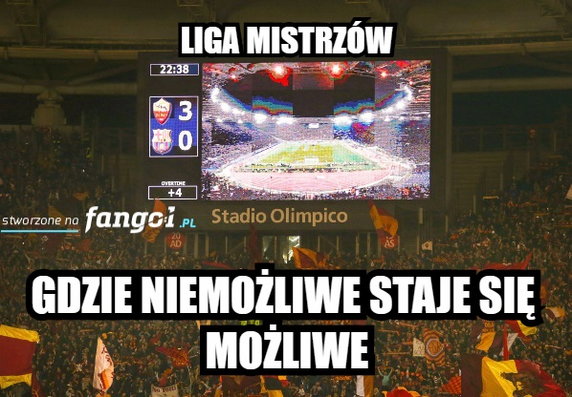 FC Barcelona żegna się z Ligą Mistrzów. Memy po porażce Barcy z AS Roma