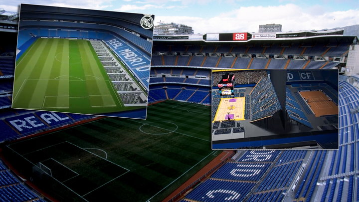 Przeszłość i  przyszłość Królewskich. Stadion Realu Madryt prze remontem wraz z wizualizacjami projektu.