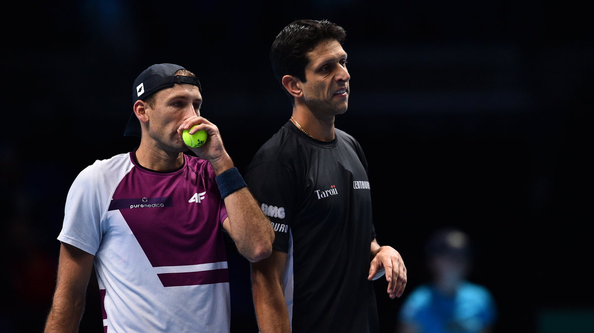 Łukasz Kubot (z lewej) i Marcelo Melo