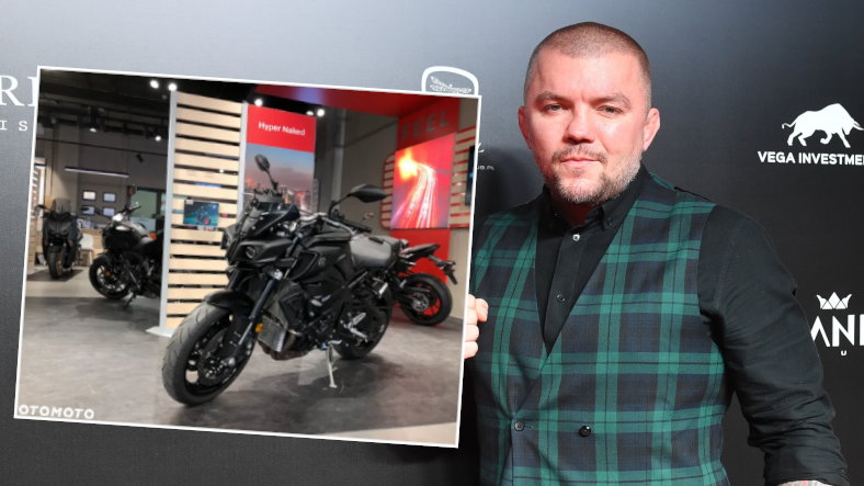 Łukasz Jurkowski sprzedaje motocykl (fot. otomoto)