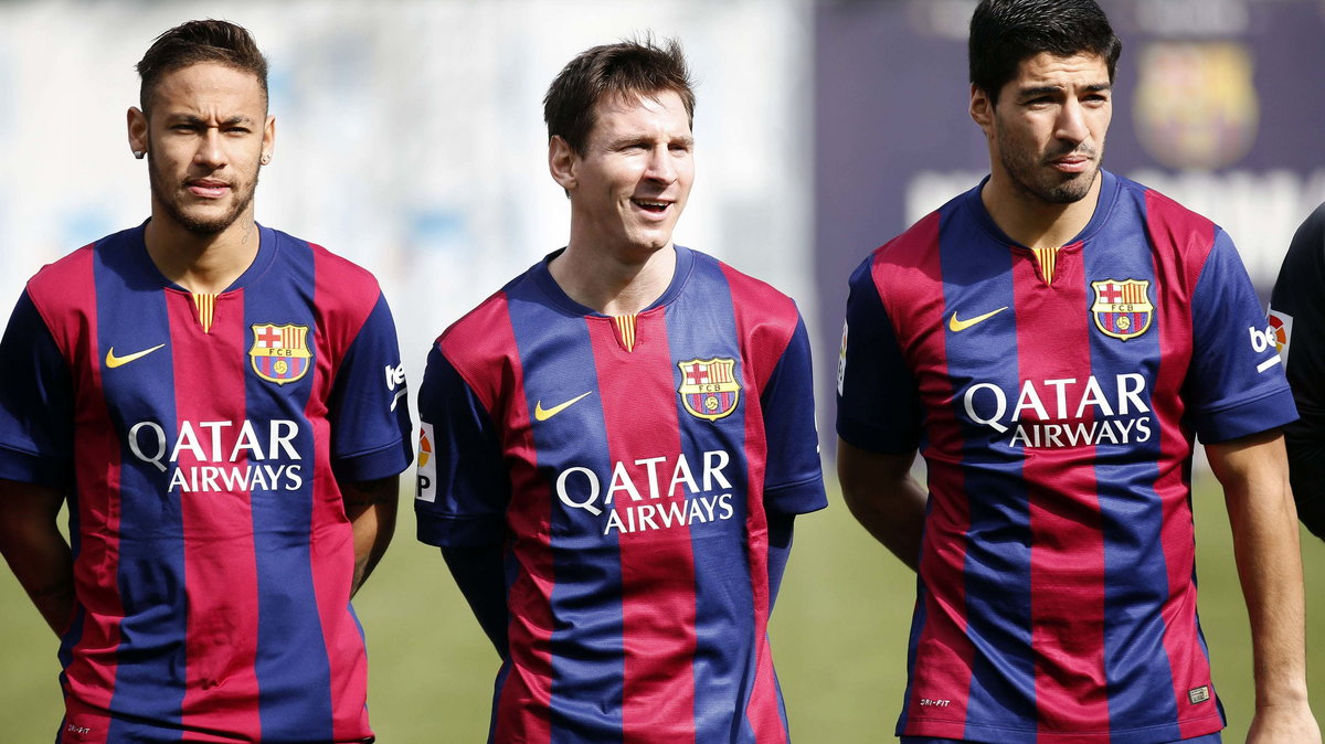 Neymar, Lionel Messi i Luis Suarez