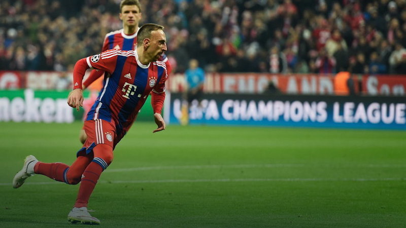 Franck Ribery, fot. AFP