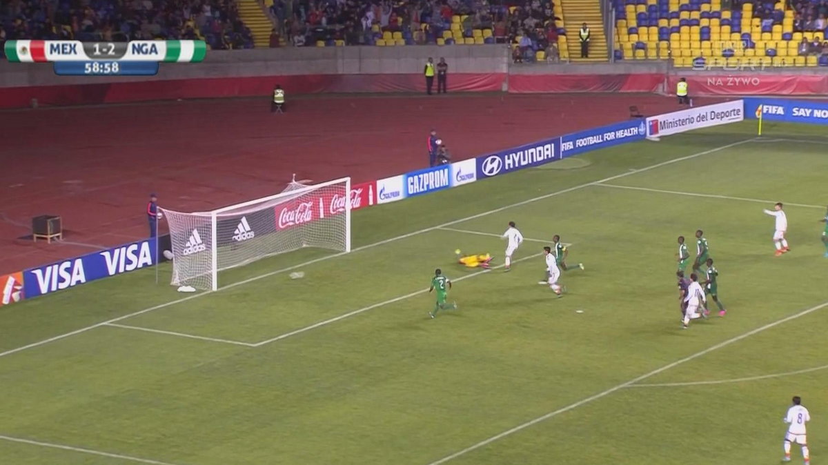 Meksyk – Nigeria 2:2: cudowny slalom i gol Cortesa