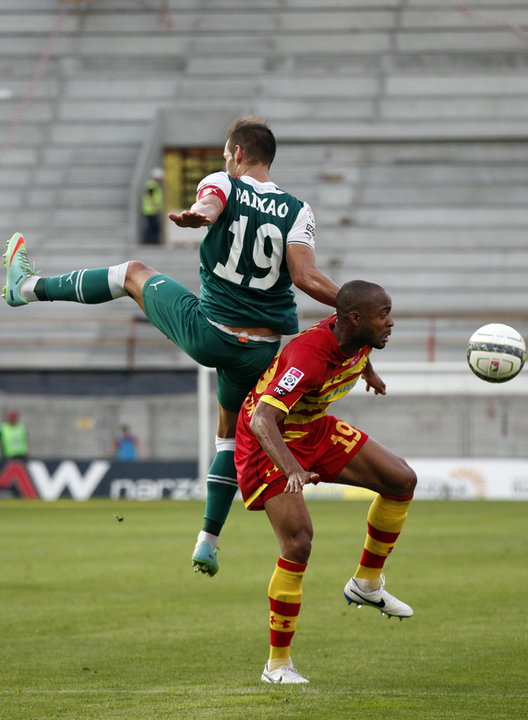 PIŁKA NOŻNA T-MOBILE EKSTRAKLASA JAGIELLONIA ŚLĄSK (Ugochukwu Ukah Flavio Paixao )