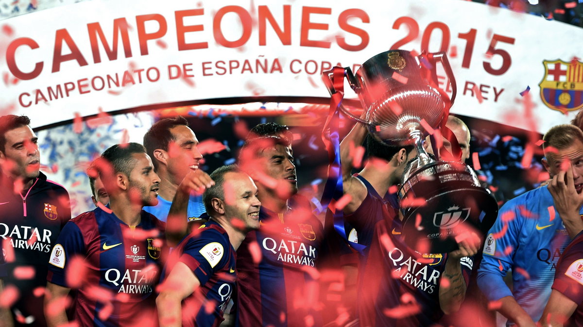 FC Barcelona z Pucharem Króla 2015