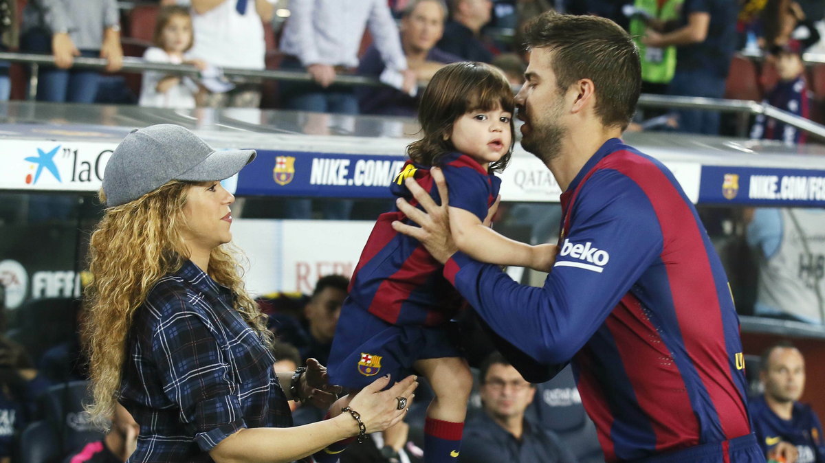 Shakira, Gerard Pique i ich syn Milan 