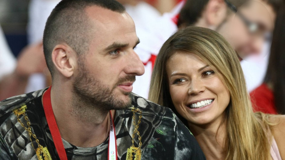 Marcin Gortat i Anna Kociuga