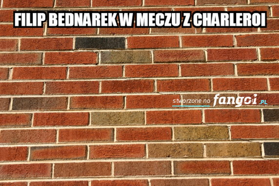 Mem po meczu Royal Charleroi - Lech Poznań