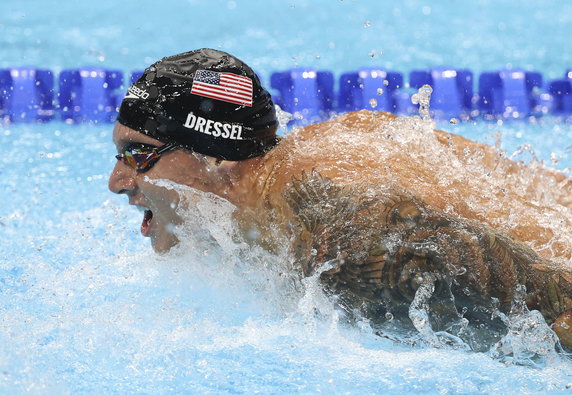 Caeleb Dressel (USA, 100 m st. motylkowym mężczyzn)