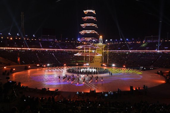 Ceremonia zamknięcia zimowych igrzysk olimpijskich w Pjongczangu